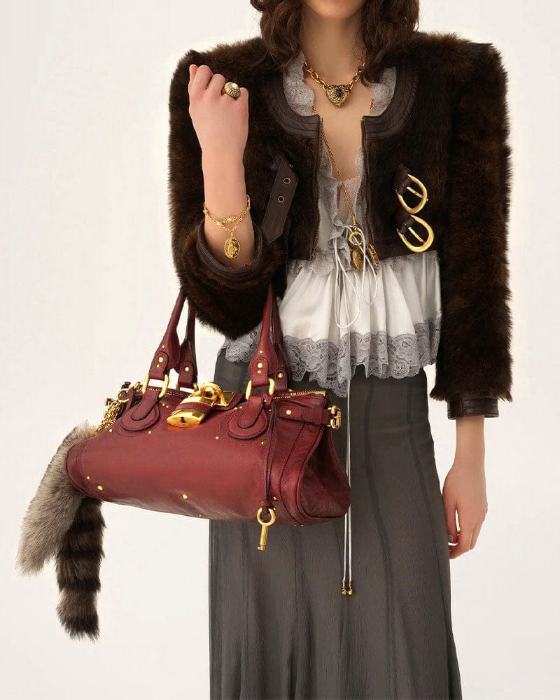 Women's Leather Paddington Handbag