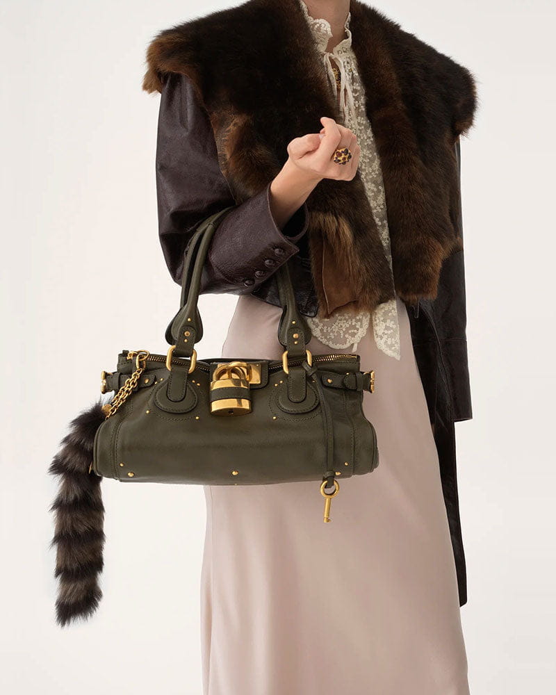 Women's Leather Paddington Handbag