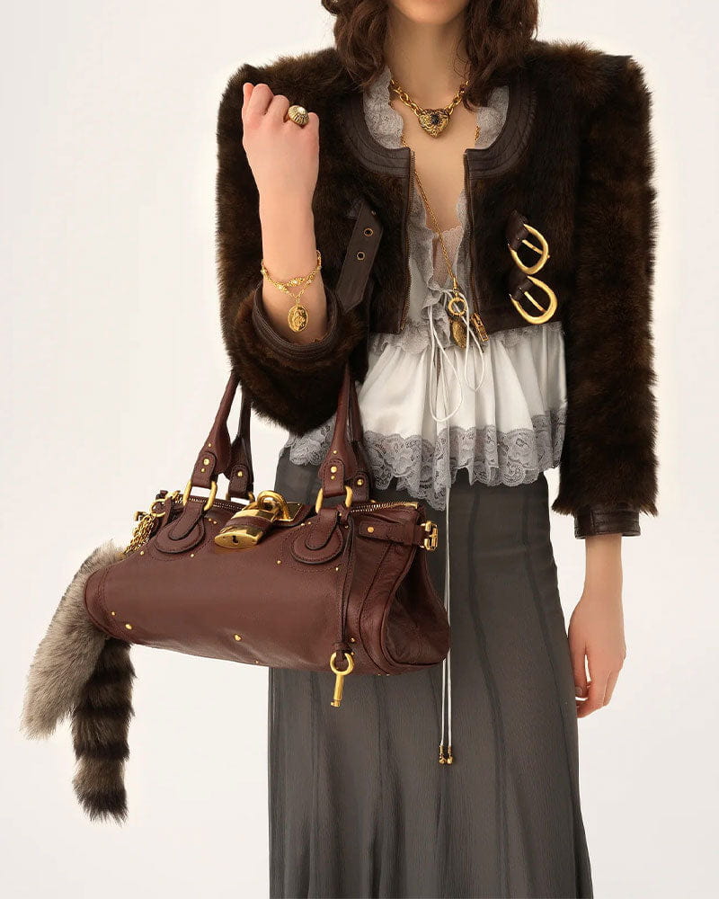 Women's Leather Paddington Handbag