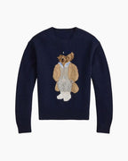 Women's Sweater with Bear Design