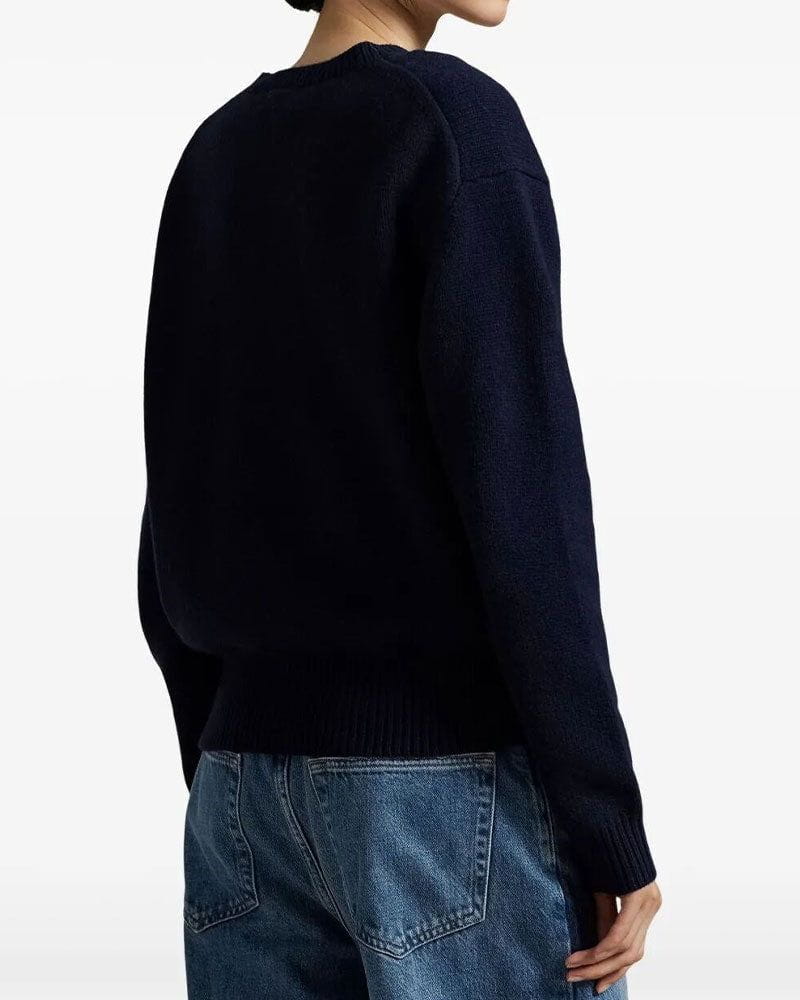 Women's Sweater with Bear Design