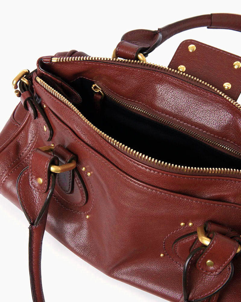 Women's Leather Paddington Handbag