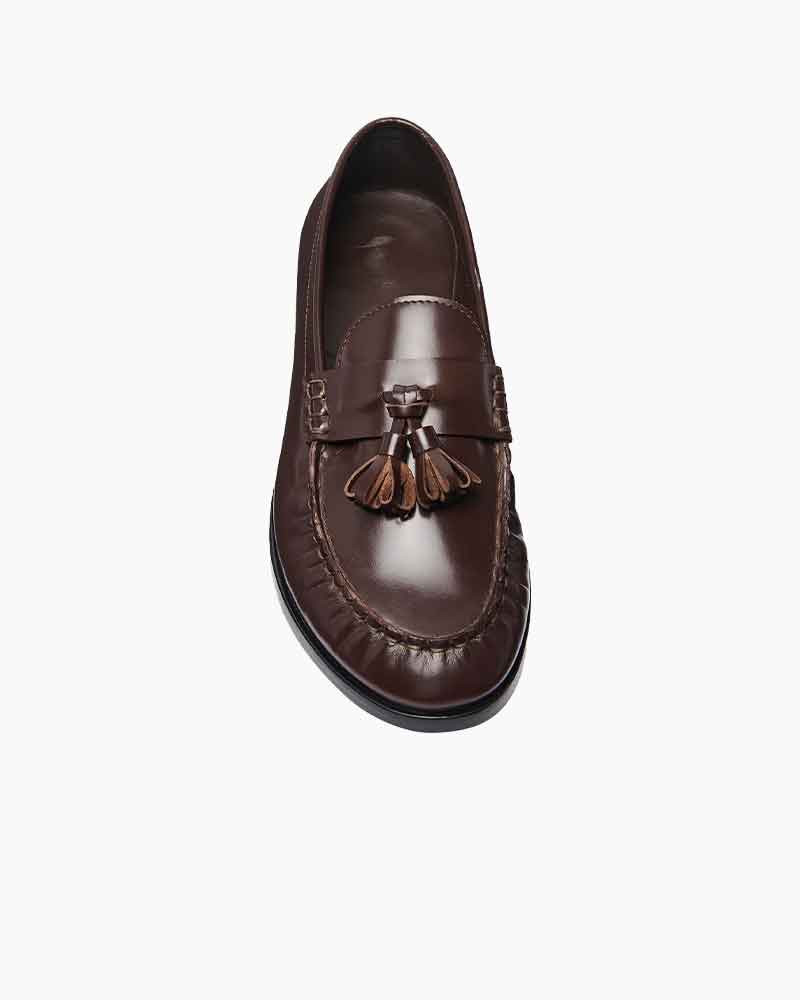 Men's Loafer in Leather Brown