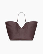 Y Design Large Leather Carryall Tote Bag