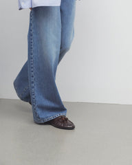 Men's Loafer in Leather Brown
