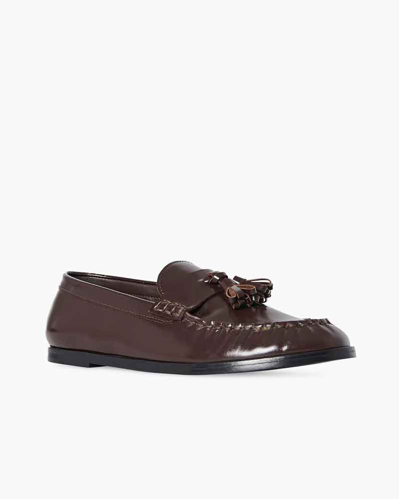 Men's Loafer in Leather Brown