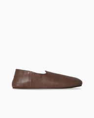 Women Hugh Slip On Shoe Brown in Leather