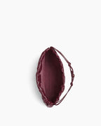 Woven Medium Dustbag Leather Clutch Bag