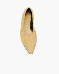 Liisa Flat Shoe in Leather