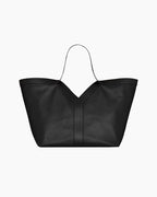 Y Design Large Leather Carryall Tote Bag