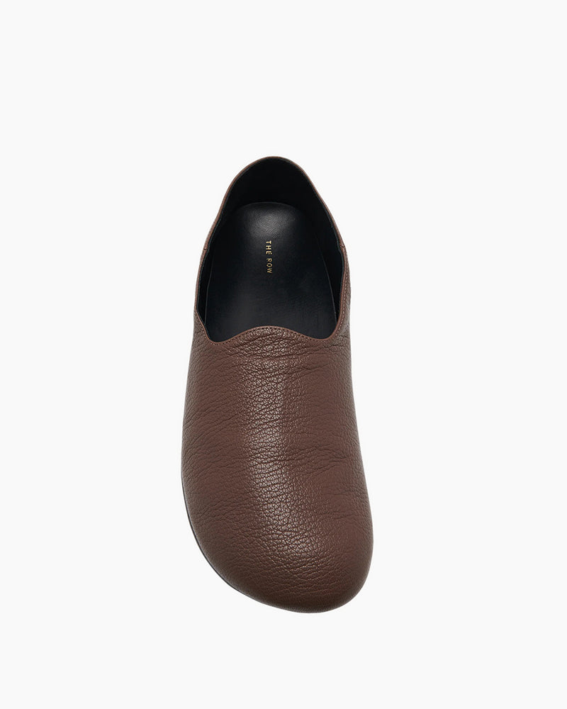 Women Hugh Slip On Shoe Brown in Leather