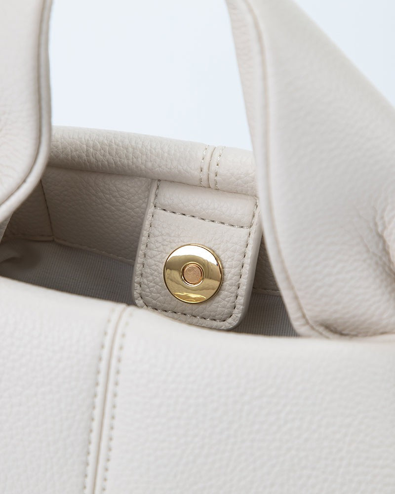 LarosaStyle Modern Elegance Leather Cloud Bag