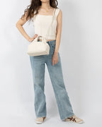 LarosaStyle Modern Elegance Leather Cloud Bag