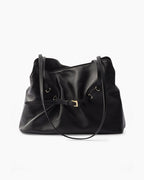 Dada Small Belted Leather Shoulder Bag