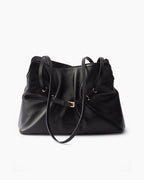 Dada Small Belted Leather Shoulder Bag