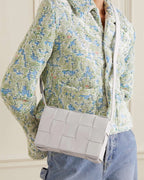 Medium Intrecciato Leather Crossbody Bag